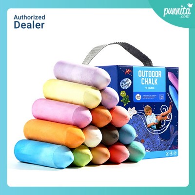 Joan Miro Washable Sidewalk Chalk 15 Colors สีชอล์กสาหรับวาดหรือระบายสีบนทางเดิน 15 สี